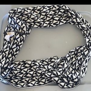 Black and White Michael Kors Scarf